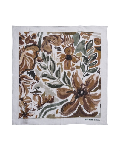Mos Mosh Gallery - MMGSun Linen Schal - Foss Green